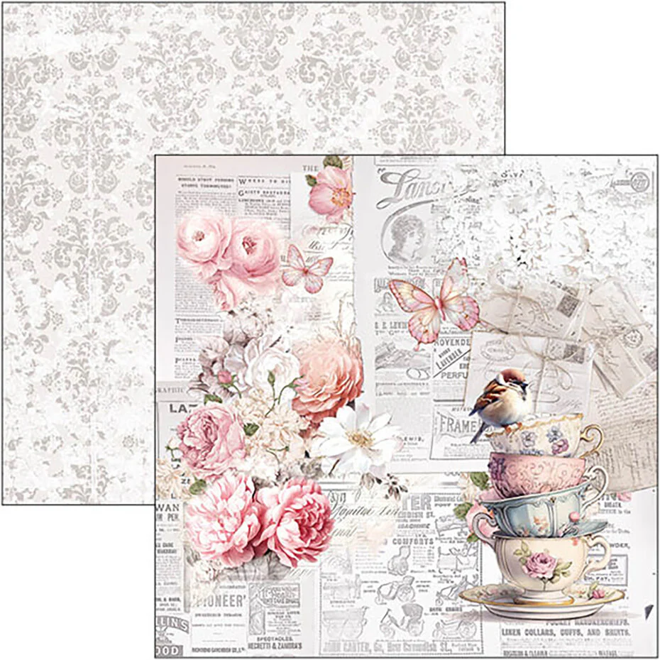 Ciao Bella Timeless Moments 12x12 Inch Paper Pad (12pcs) - Image 3