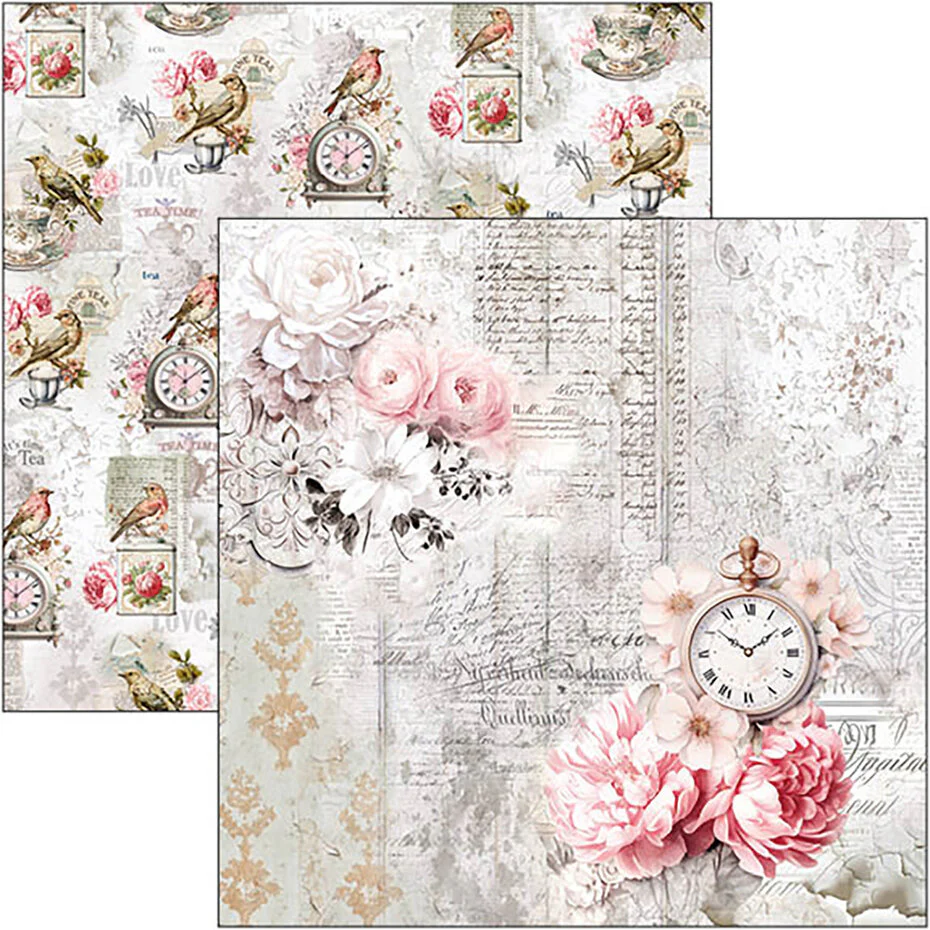 Ciao Bella Timeless Moments 12x12 Inch Paper Pad (12pcs) - Image 4