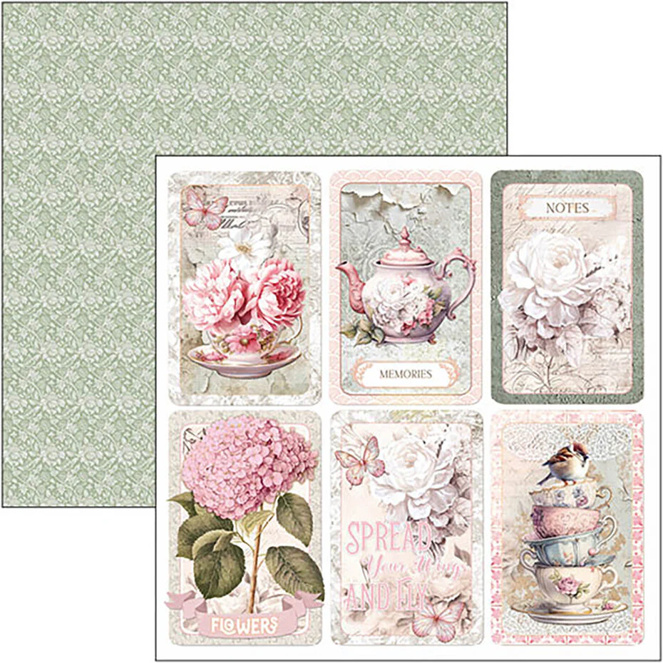 Ciao Bella Timeless Moments 12x12 Inch Paper Pad (12pcs) - Image 5