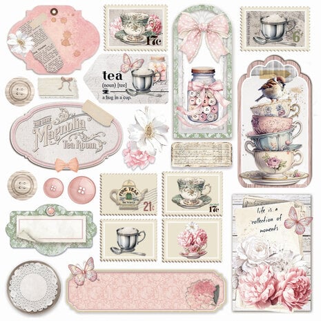 Ciao Bella Timeless Moments 6x6 Inch Vellum Fussy Cut (6pcs) - Image 4