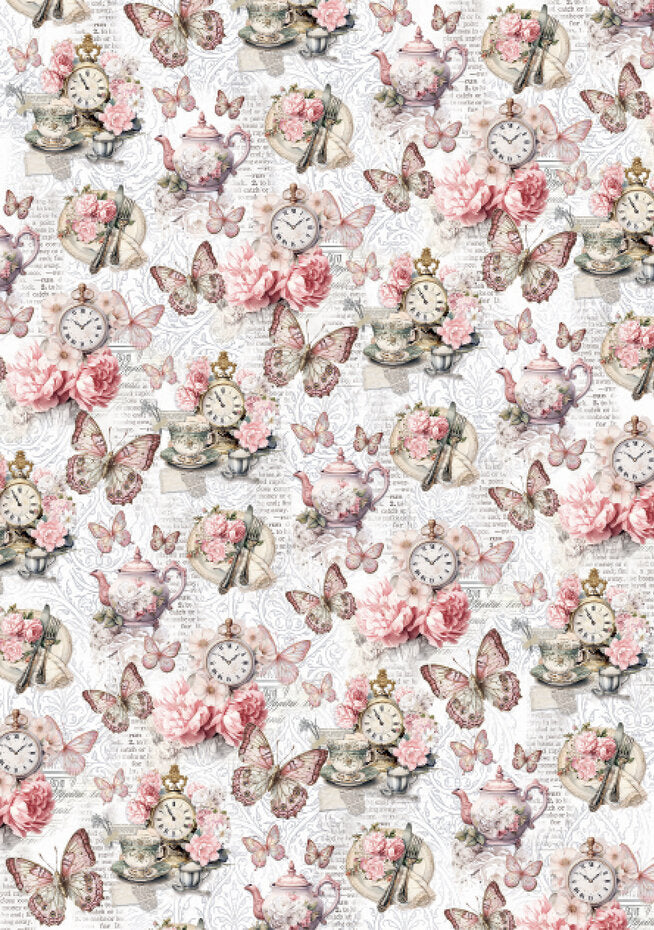 Ciao Bella Timeless Moments A4 Vellum Paper Patterns (6pcs) - Image 6