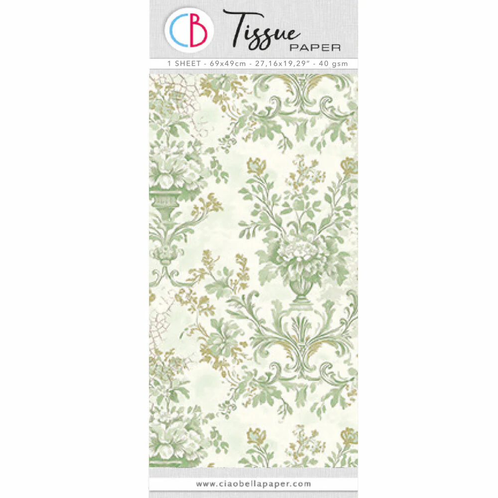 Ciao Bella Tissue Paper 69x49cm Timeless Heritage