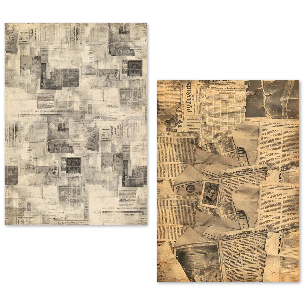 Ciao Bella Tissue Paper Set A5 Newspapers (24pcs) - Image 10