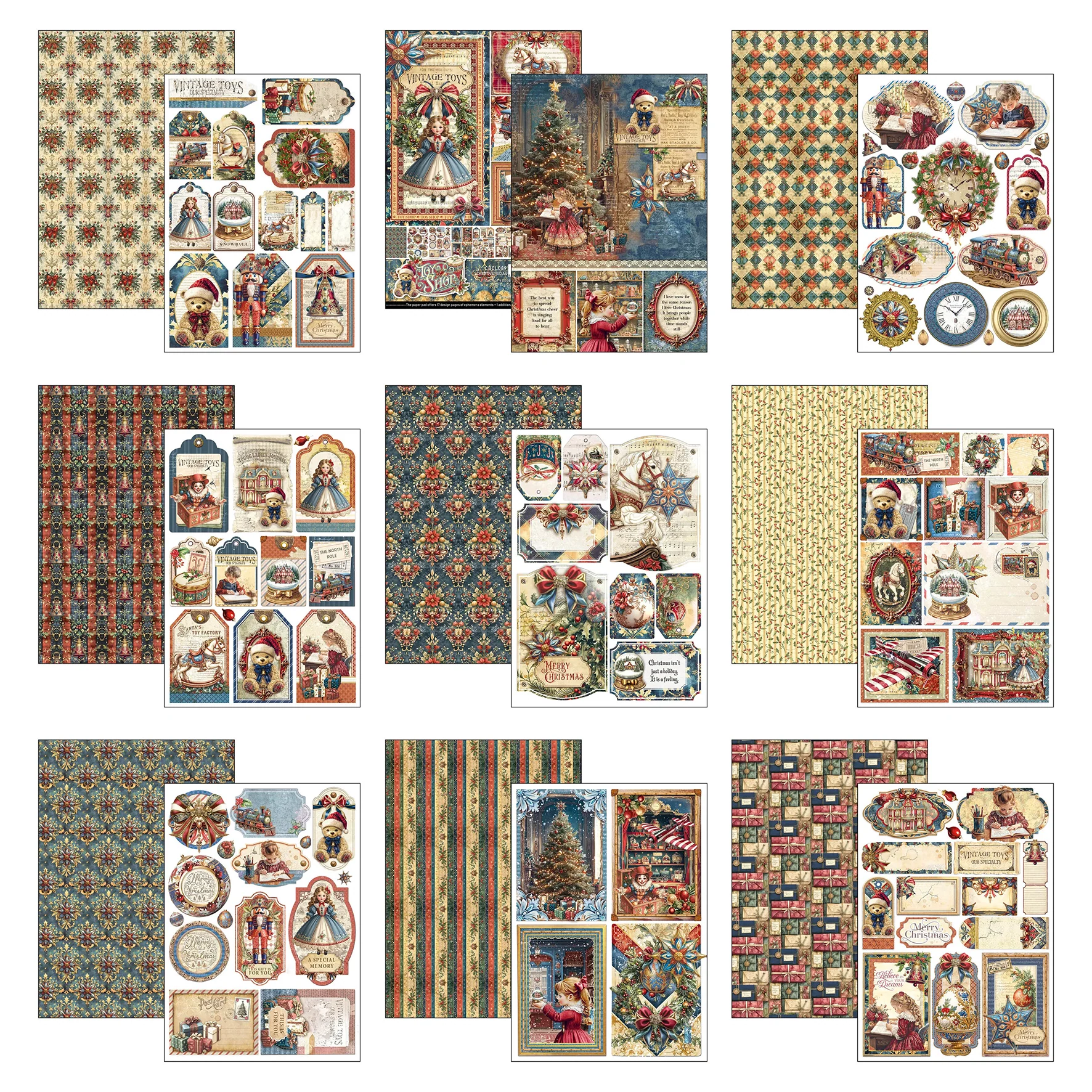 Ciao Bella Toy Shop A4 Creative Pad (9pcs) - Image 2
