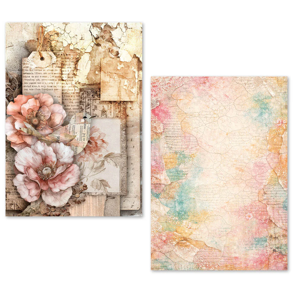 Ciao Bella Wild Blossom A5 Tissue Paper Set (24pcs) - Image 2