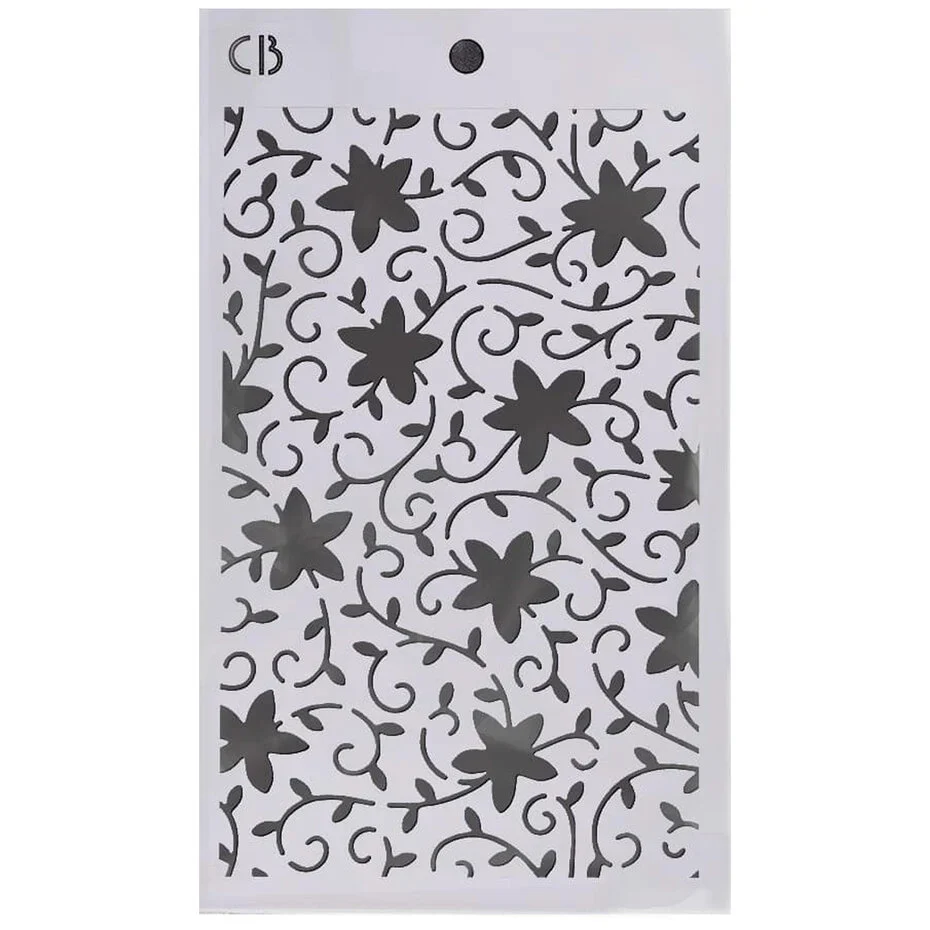 Ciao Bella Winter Season 5x8 Inch Stencil Mix Triple Layer Set - Image 3