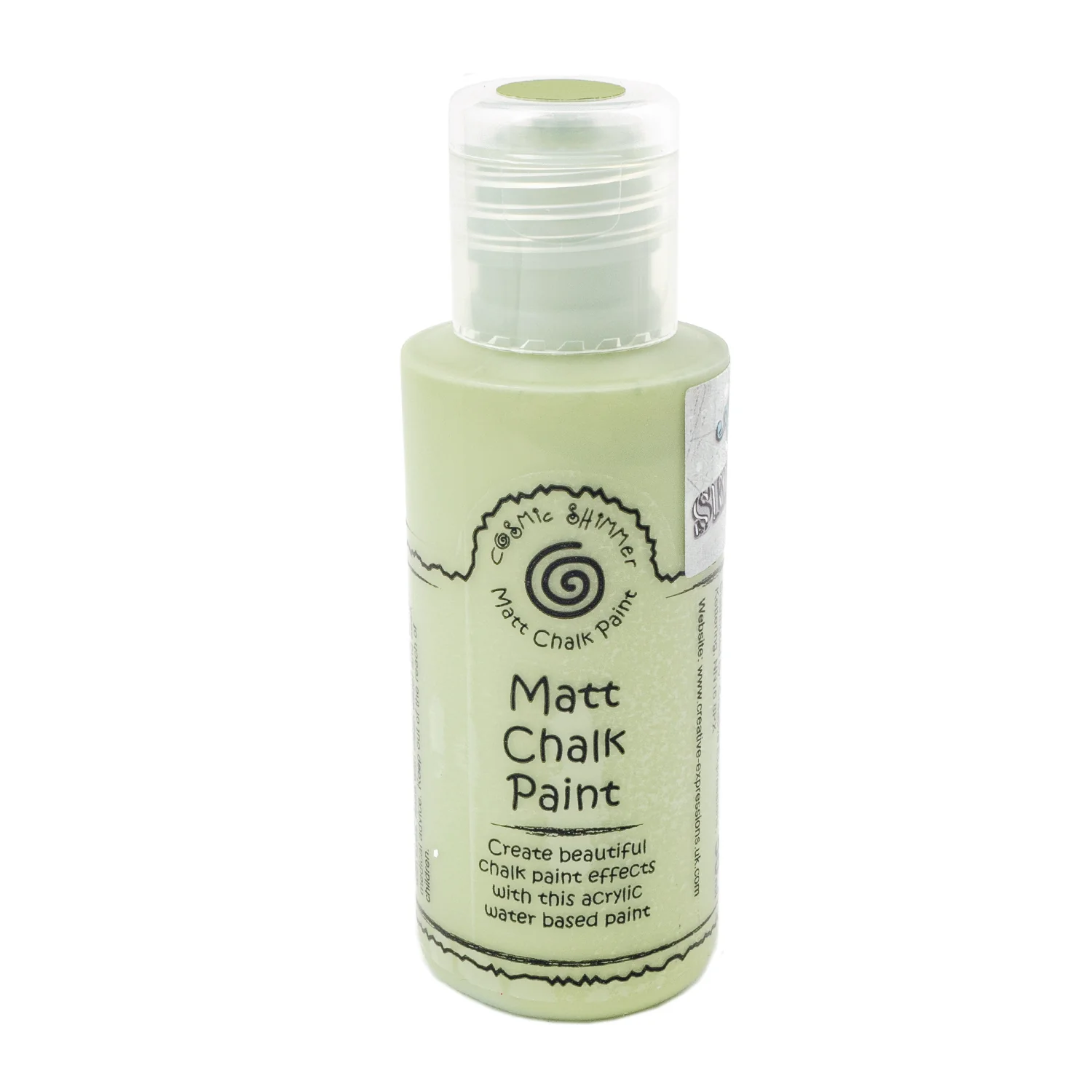 Cosmic Shimmer Andy Skinner Matt Chalk Paint Olive Grove 50ml