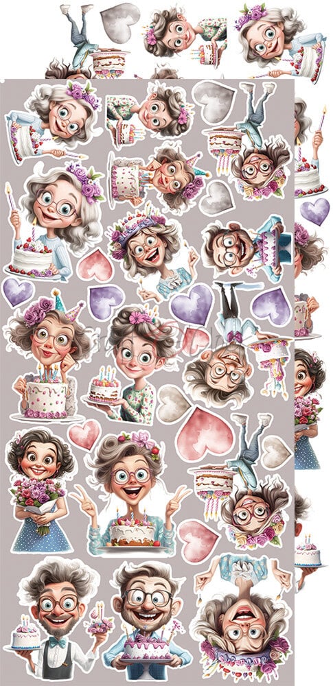 Craft O'Clock It's My Party Extras Set Flowers & More - Image 9
