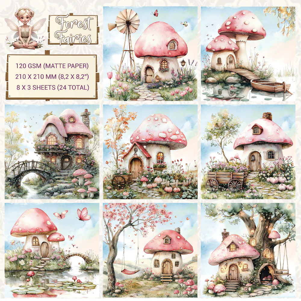 Creatief Art Forest Fairies Complete Collection - Image 7