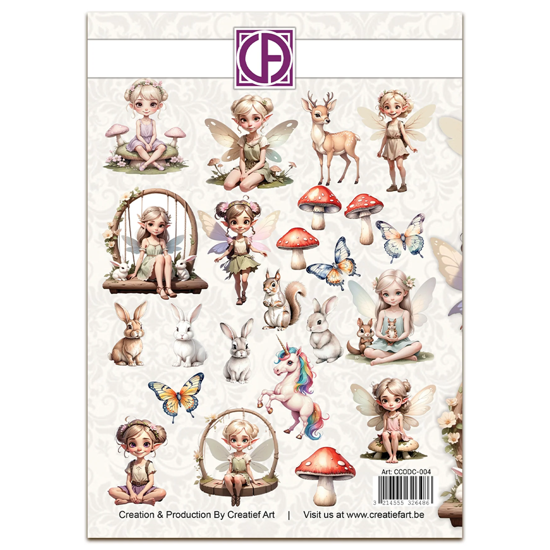 Creatief Art Forest Fairies Die-Cuts Creative CutOuts (23pcs) - Image 2