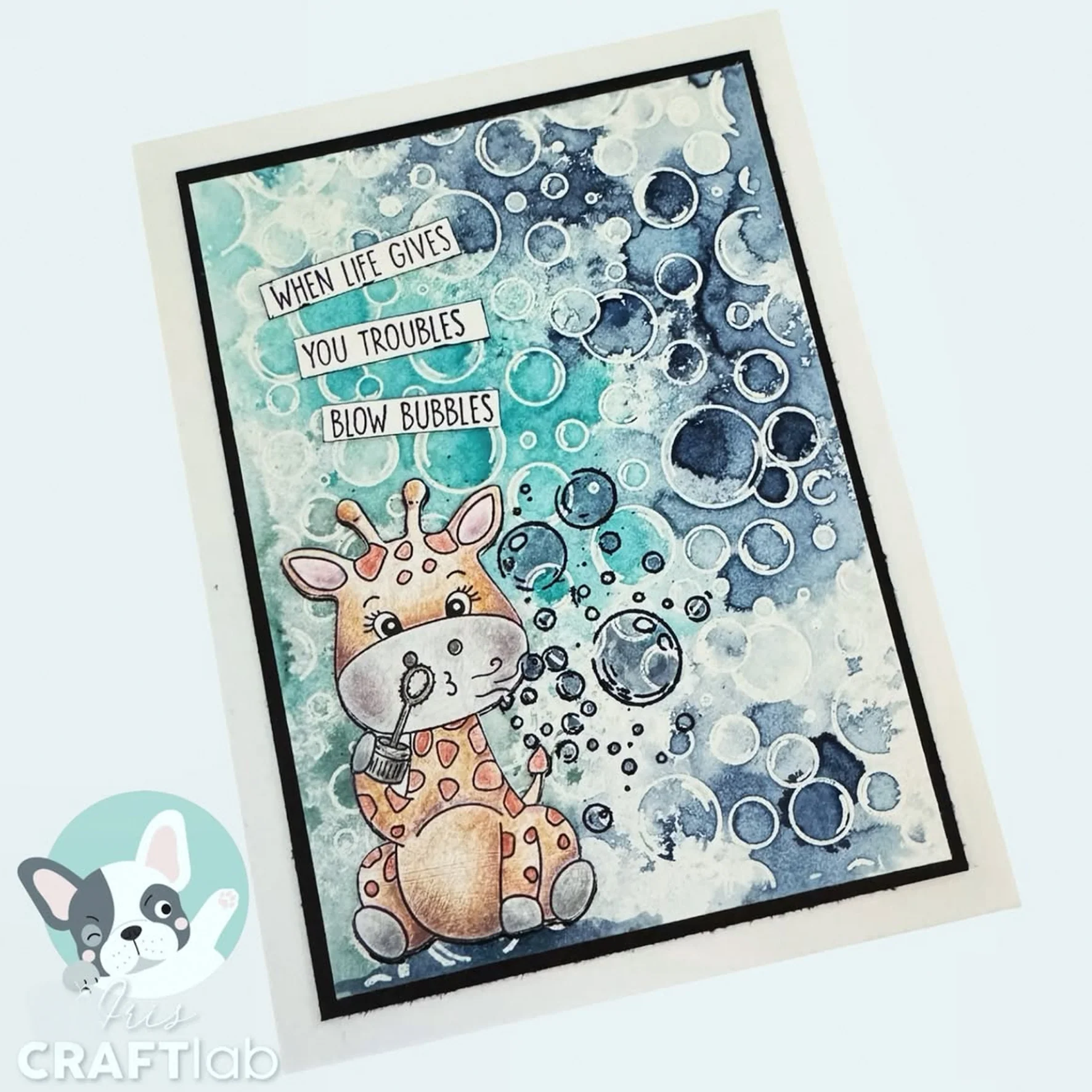 Creative Craftlab Clear Stamp Blown away Friendz - Image 2
