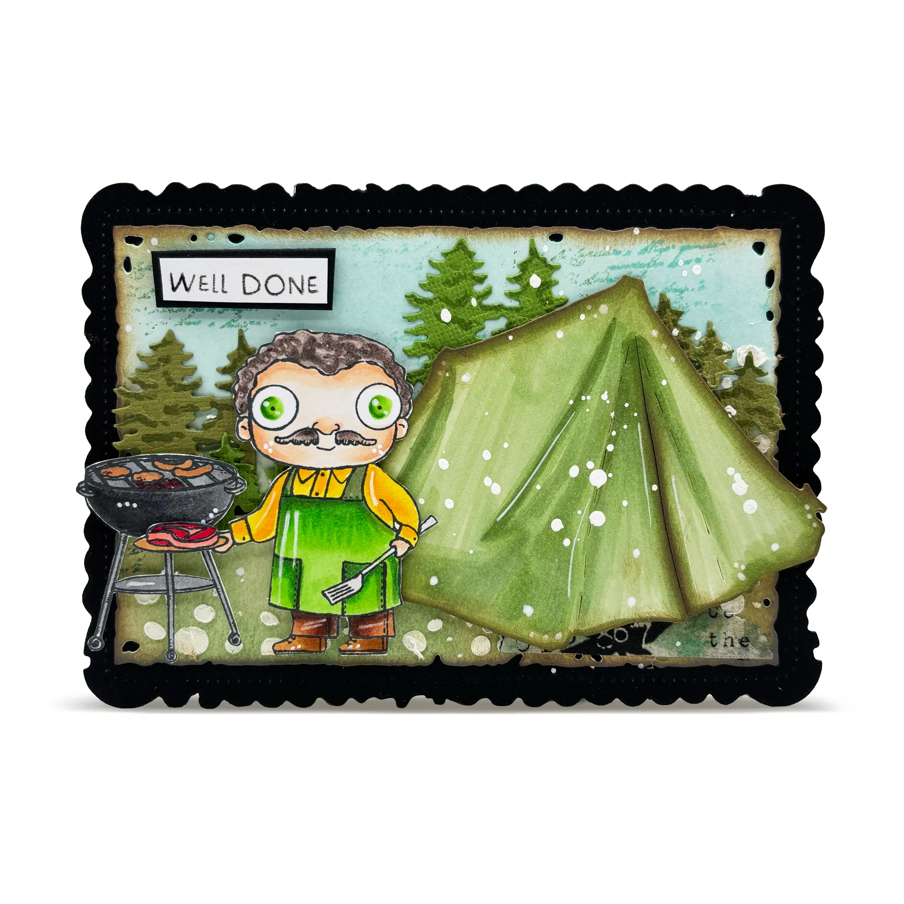 DI-103 - Die-Cutting Die Set - Campout Magic - Image 12