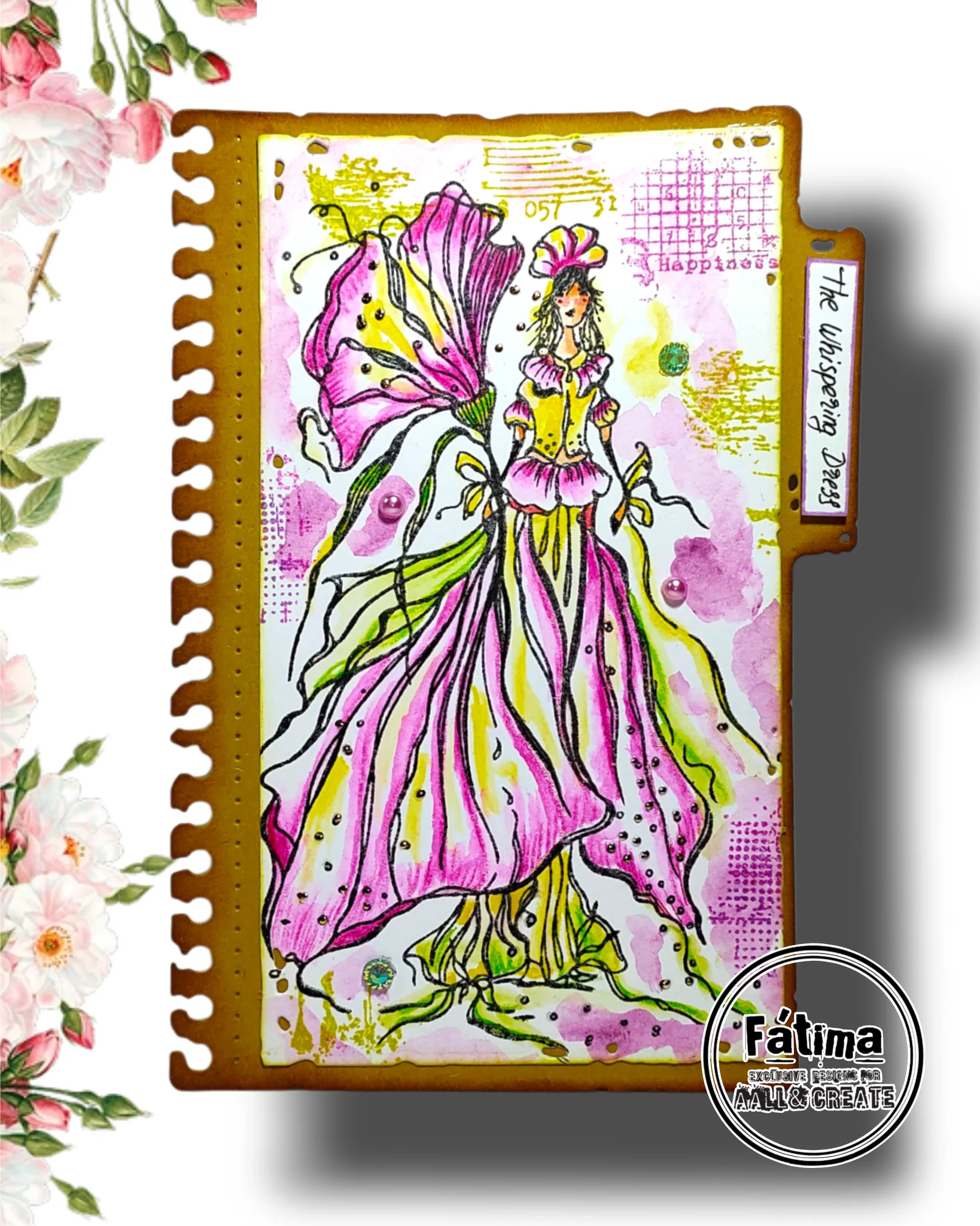 DI-107 - Die-Cutting Die Set - Spilled Feelings - Image 10
