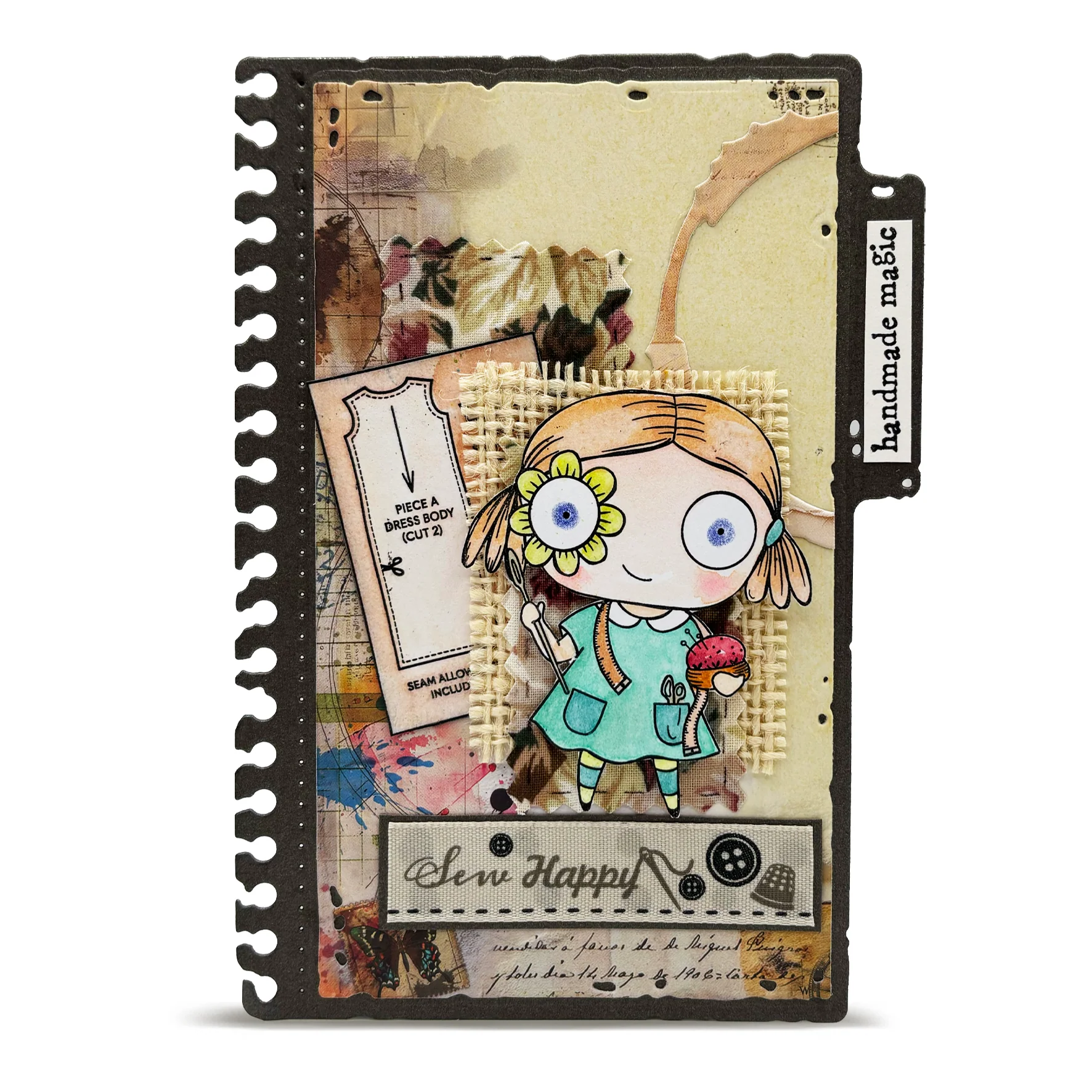DI-107 - Die-Cutting Die Set - Spilled Feelings - Image 24