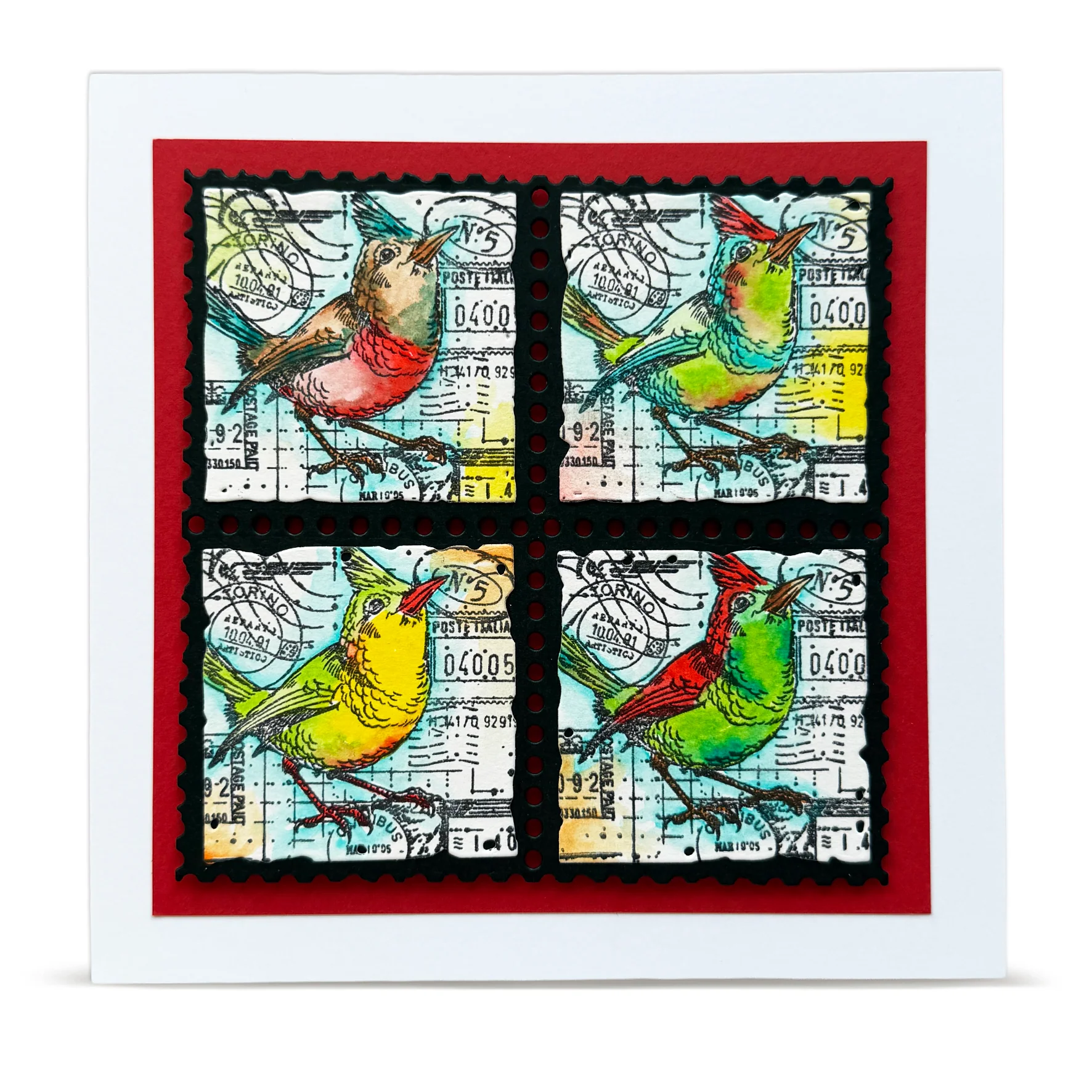 DI-111 - Die-Cutting Die Set - Splintered Tiles - Image 18