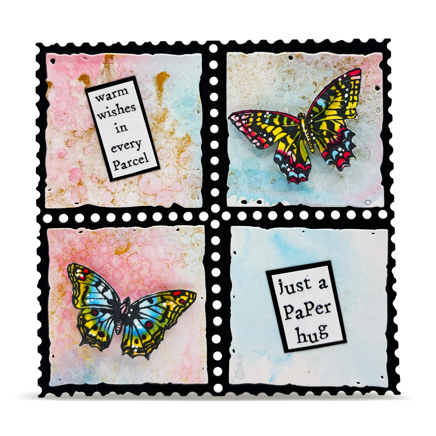 DI-111 - Die-Cutting Die Set - Splintered Tiles - Image 19