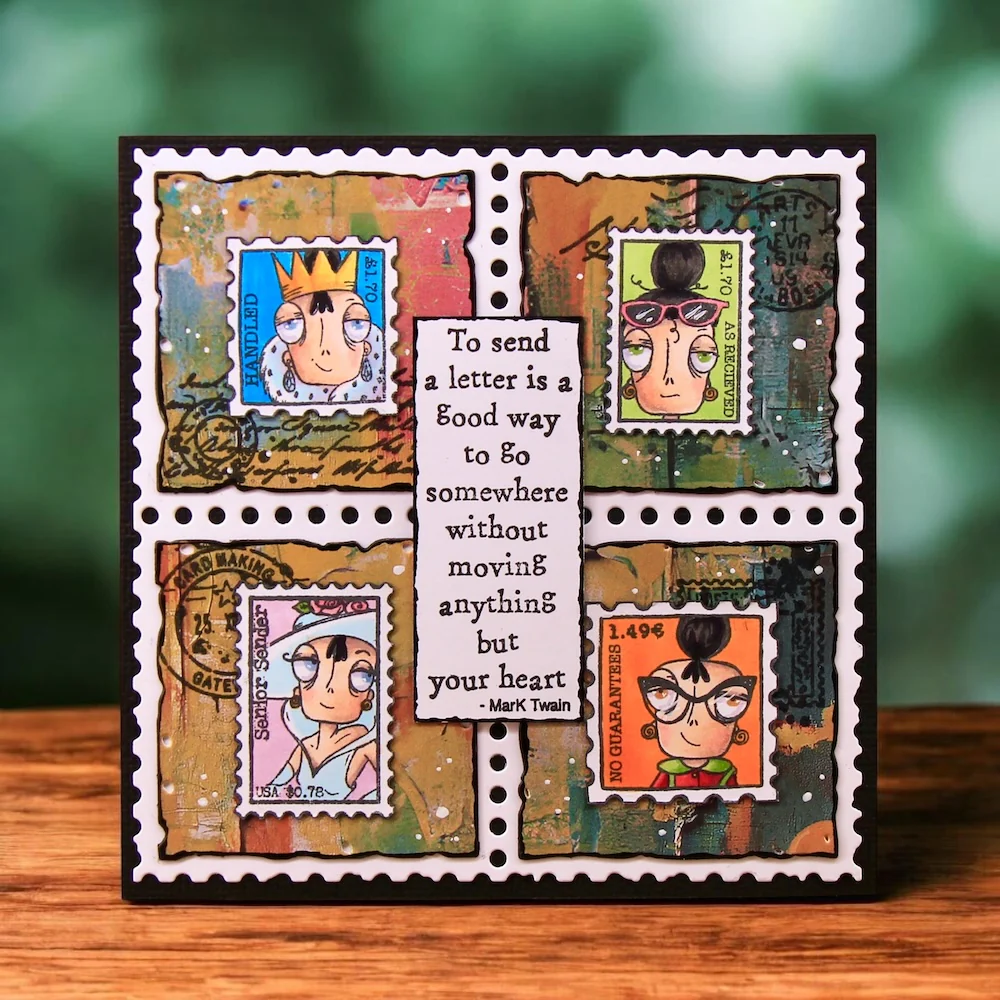 DI-111 - Die-Cutting Die Set - Splintered Tiles - Image 21