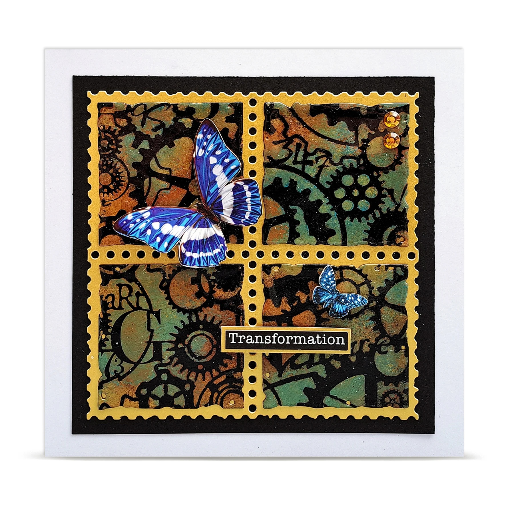 DI-111 - Die-Cutting Die Set - Splintered Tiles - Image 23