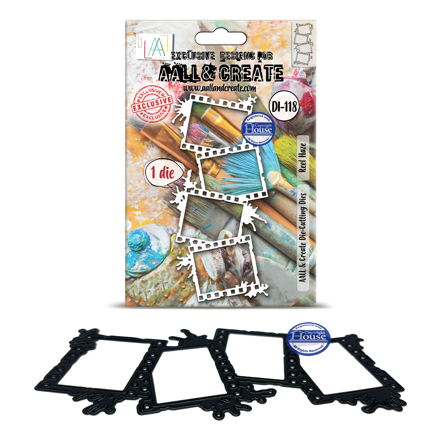 DI-118 - Die-Cutting Die Set - Reel Haze