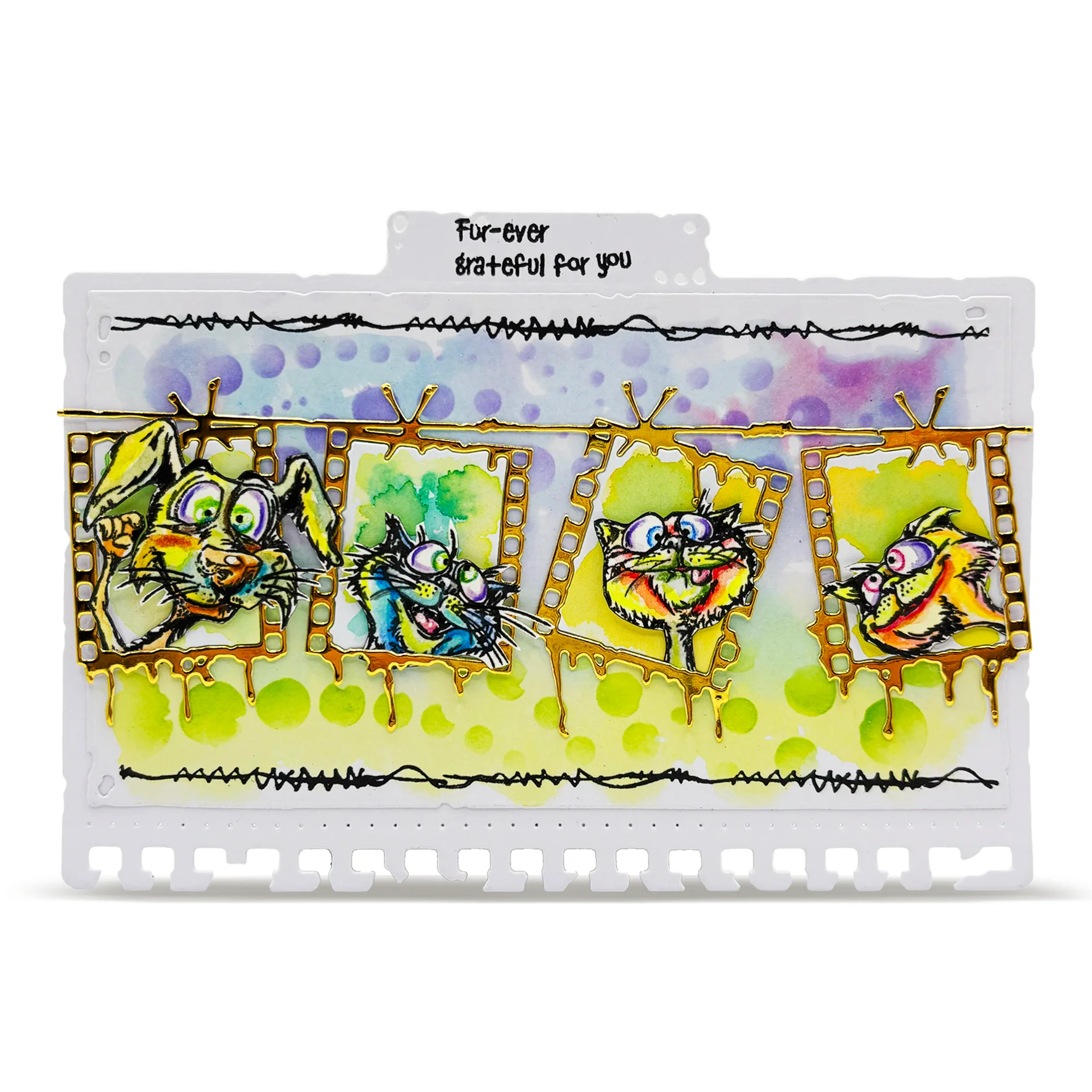 DI-119 - Die-Cutting Die Set - Film Tangle - Image 4