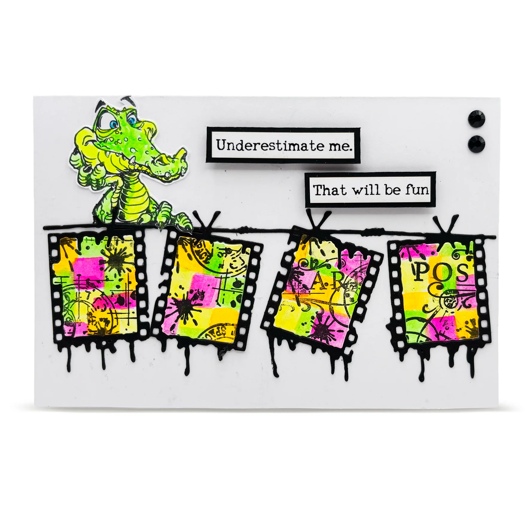 DI-119 - Die-Cutting Die Set - Film Tangle - Image 9