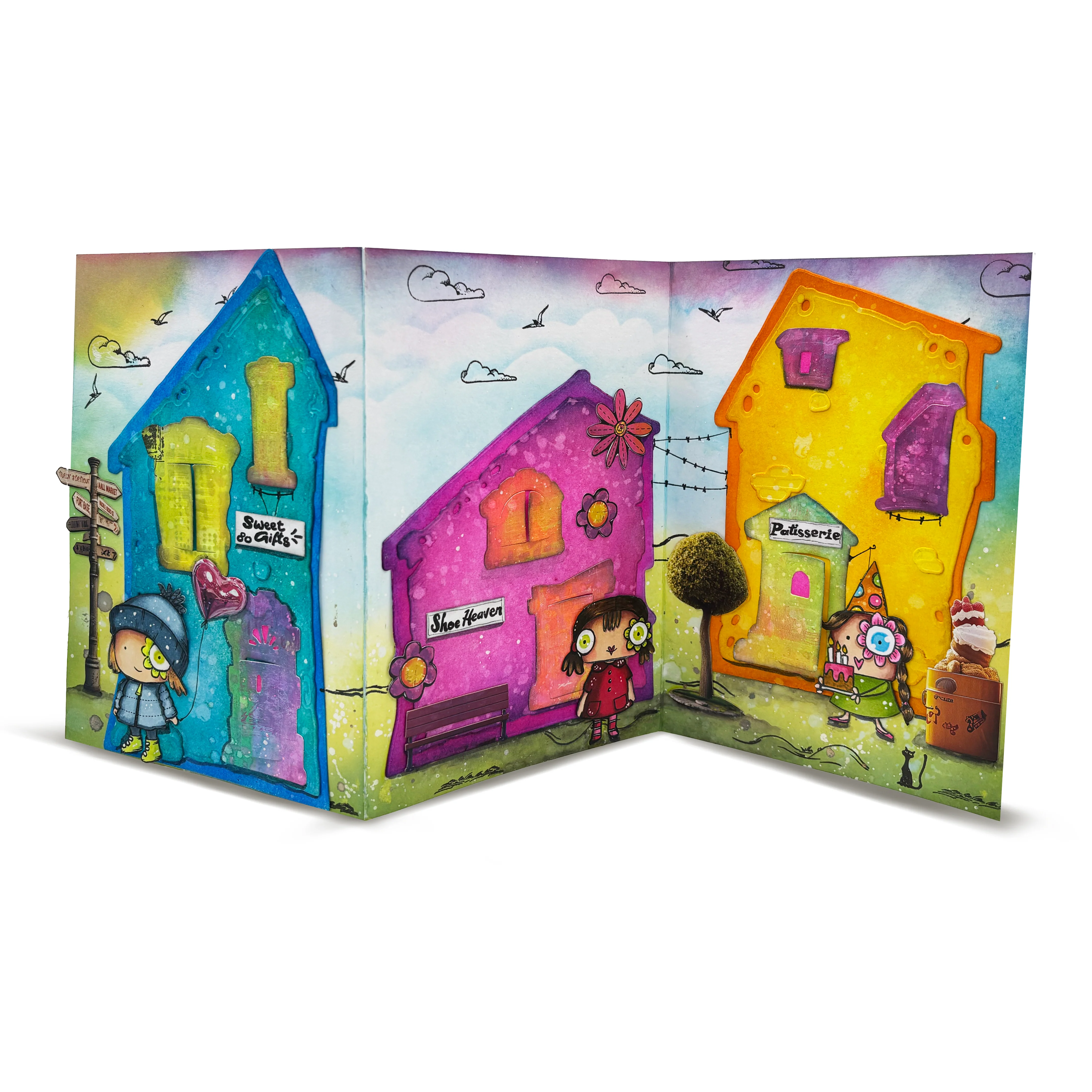 #DI-97 - Die-Cutting Die Set - Storybook House - Image 17