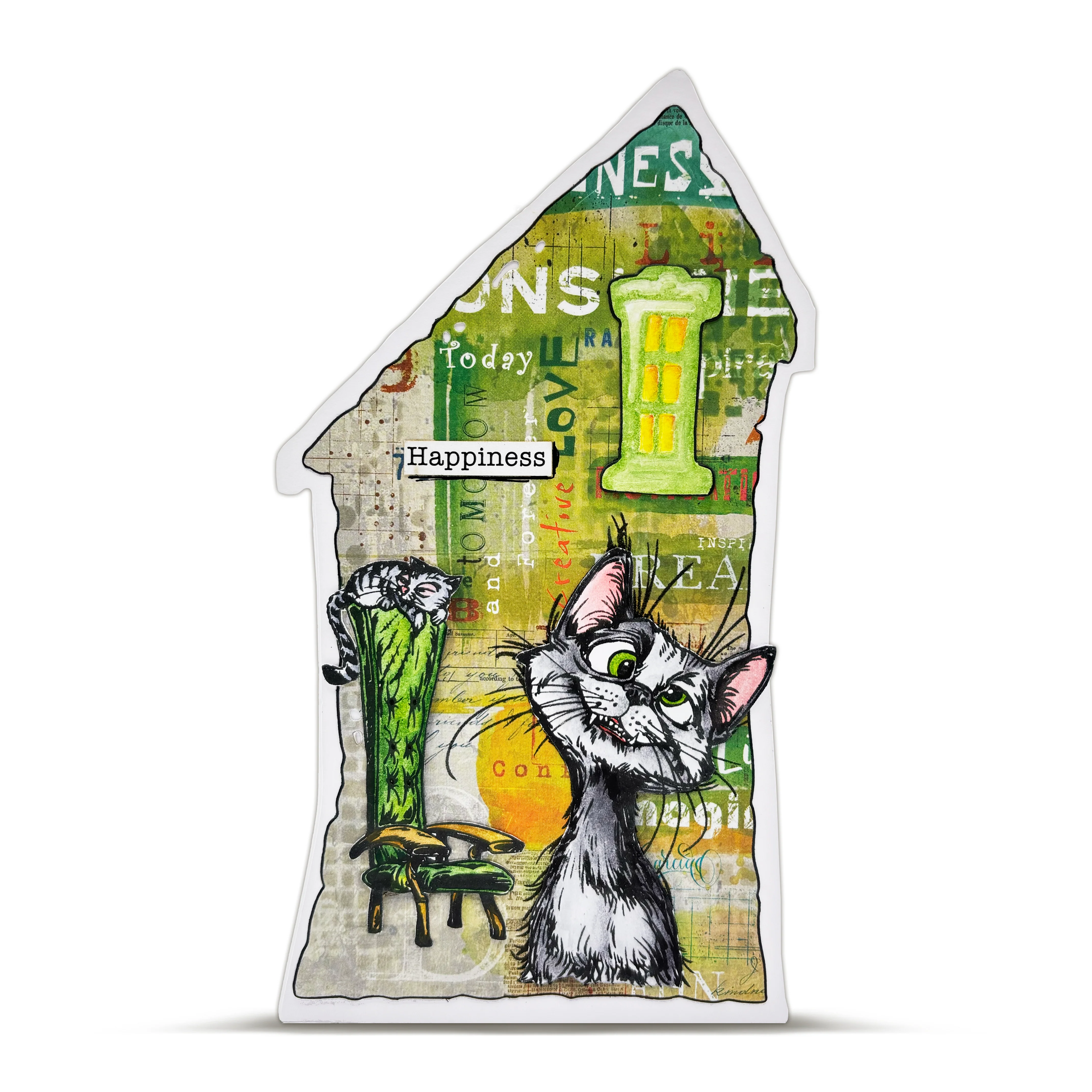 DI-99 - Die-Cutting Die Set - Topsy-Turvy Home - Image 17
