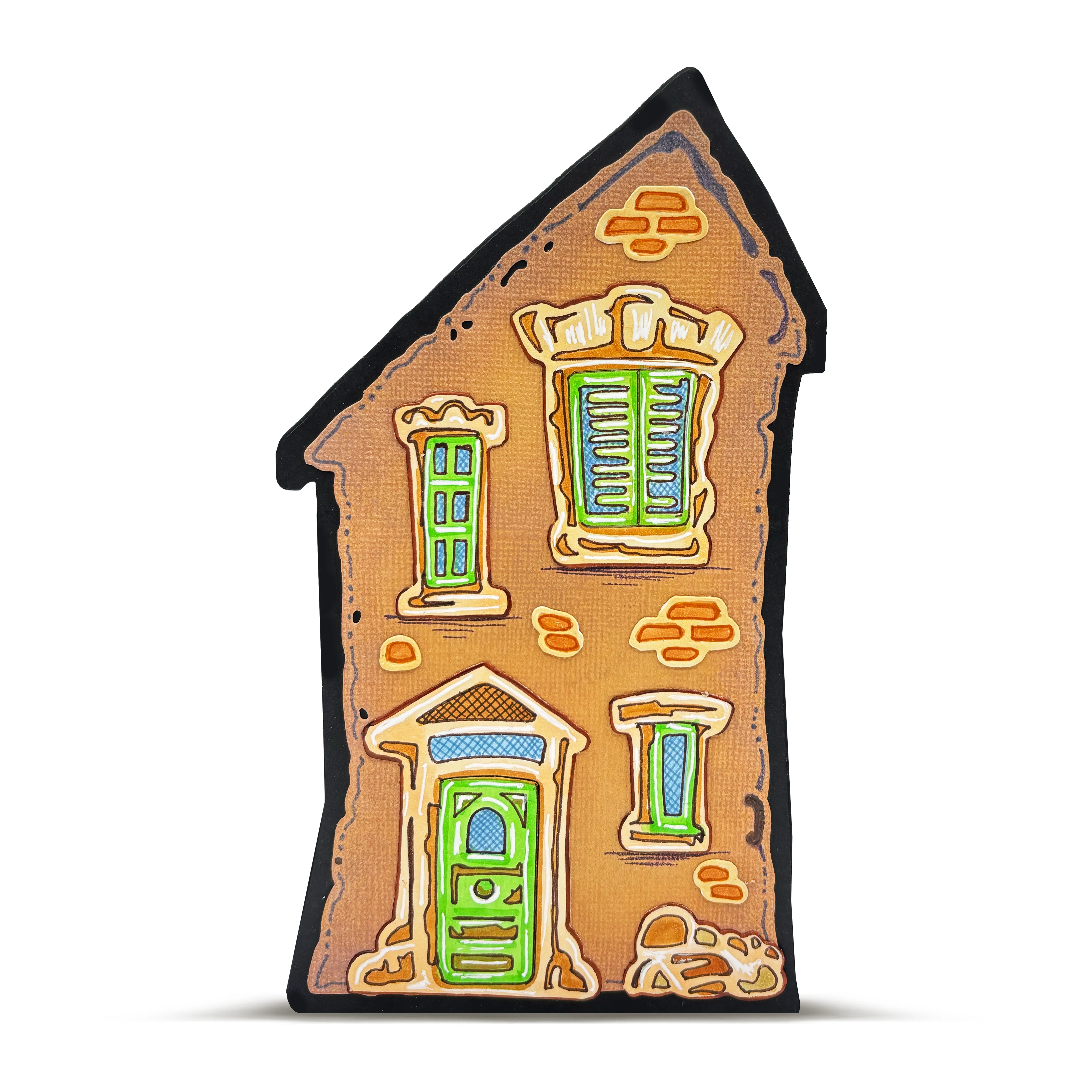 DI-99 - Die-Cutting Die Set - Topsy-Turvy Home - Image 25