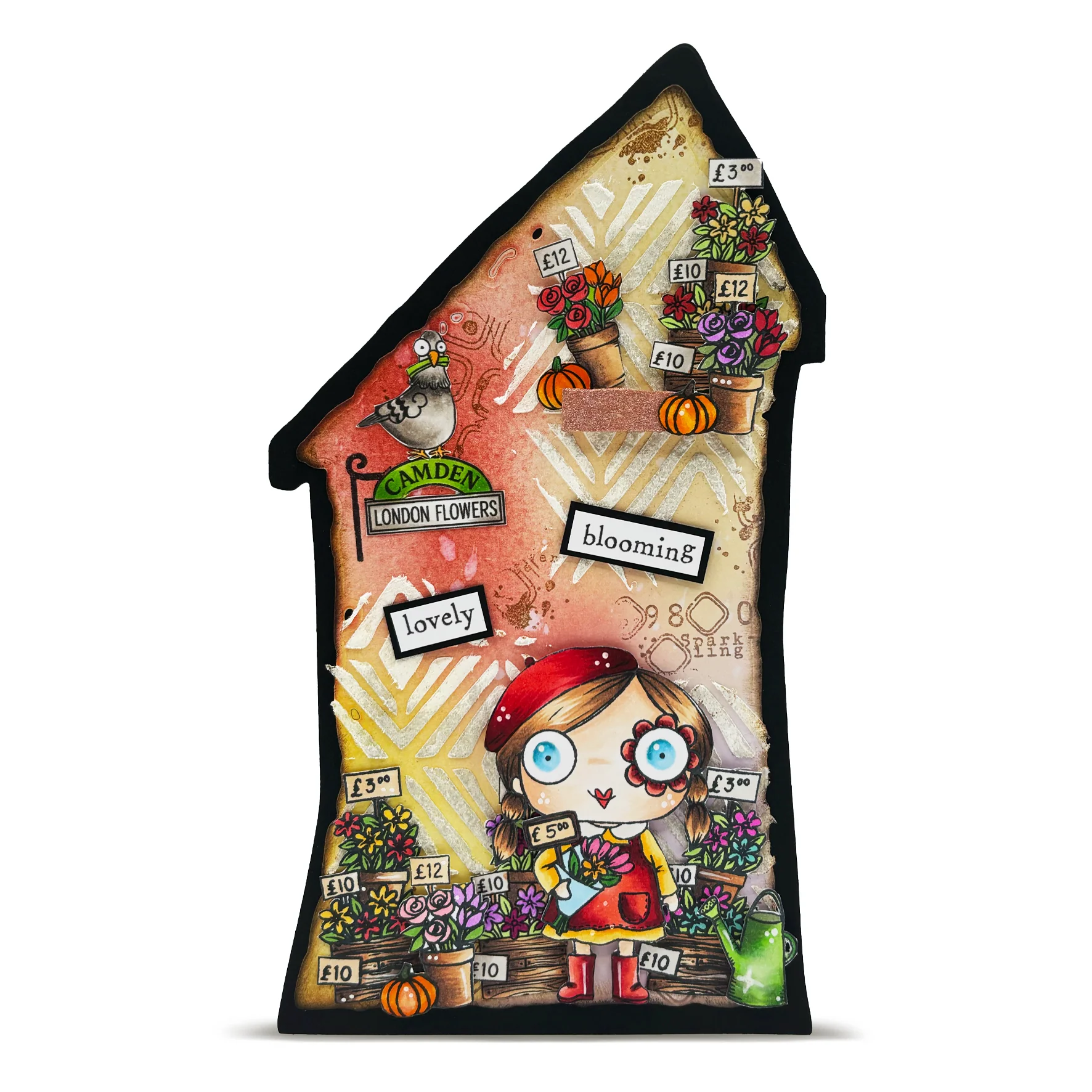DI-99 - Die-Cutting Die Set - Topsy-Turvy Home - Image 54