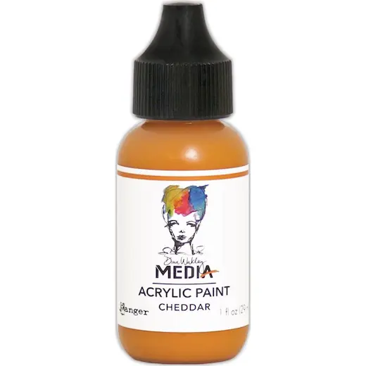 Ranger Dina Wakley Media Acrylic Paint Cheddar