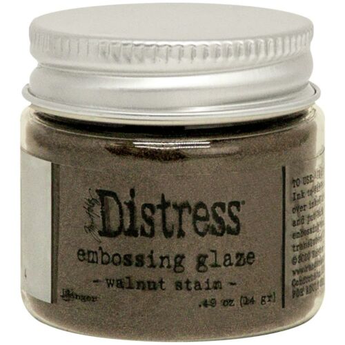 Ranger Tim Holtz Distress Embossing Glaze Walnut Stain