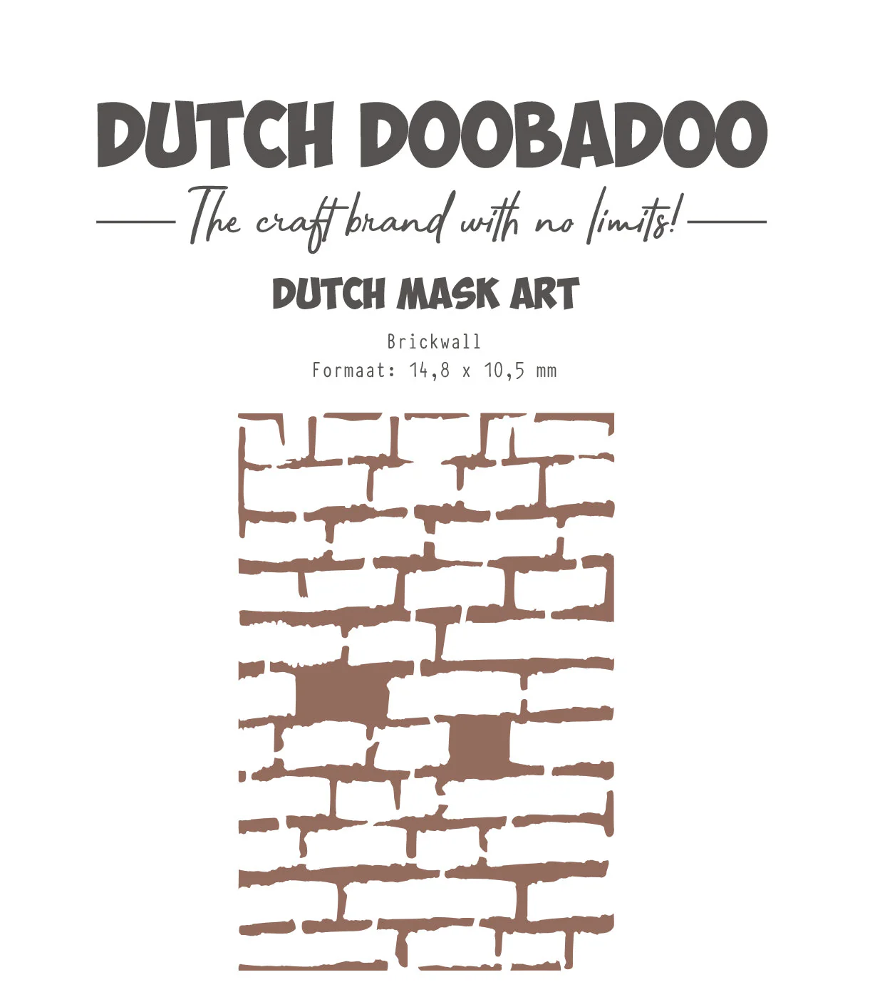 Dutch Doobadoo Woodland Springs Mask Art A6 Brickwall