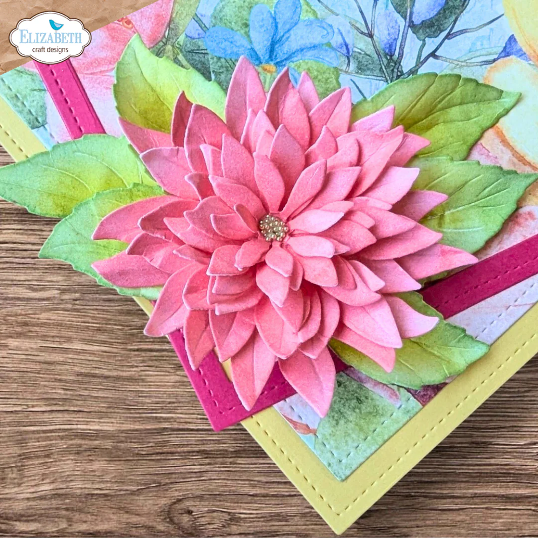 Elizabeth Craft Designs Beautiful Blooms Die Dahlia - Image 12