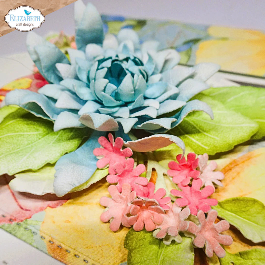 Elizabeth Craft Designs Beautiful Blooms Die Dahlia - Image 8