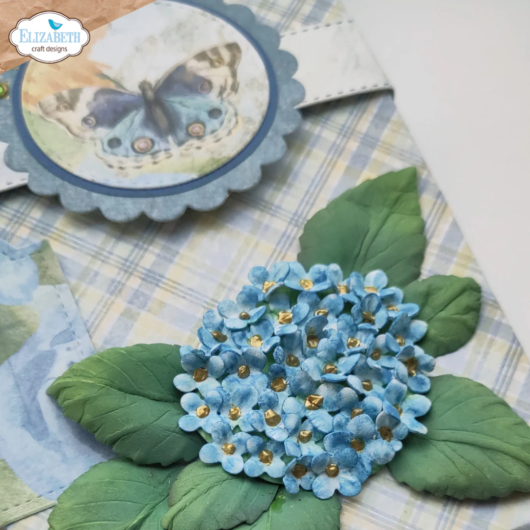 Elizabeth Craft Designs Beautiful Blooms Die Panicle Hydrangea - Image 10
