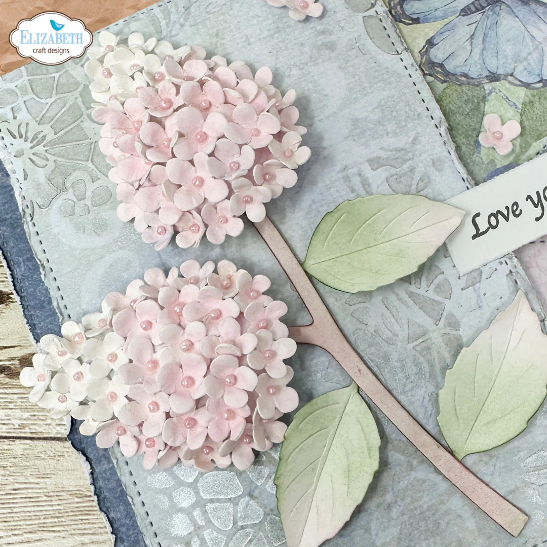 Elizabeth Craft Designs Beautiful Blooms Die Panicle Hydrangea - Image 11