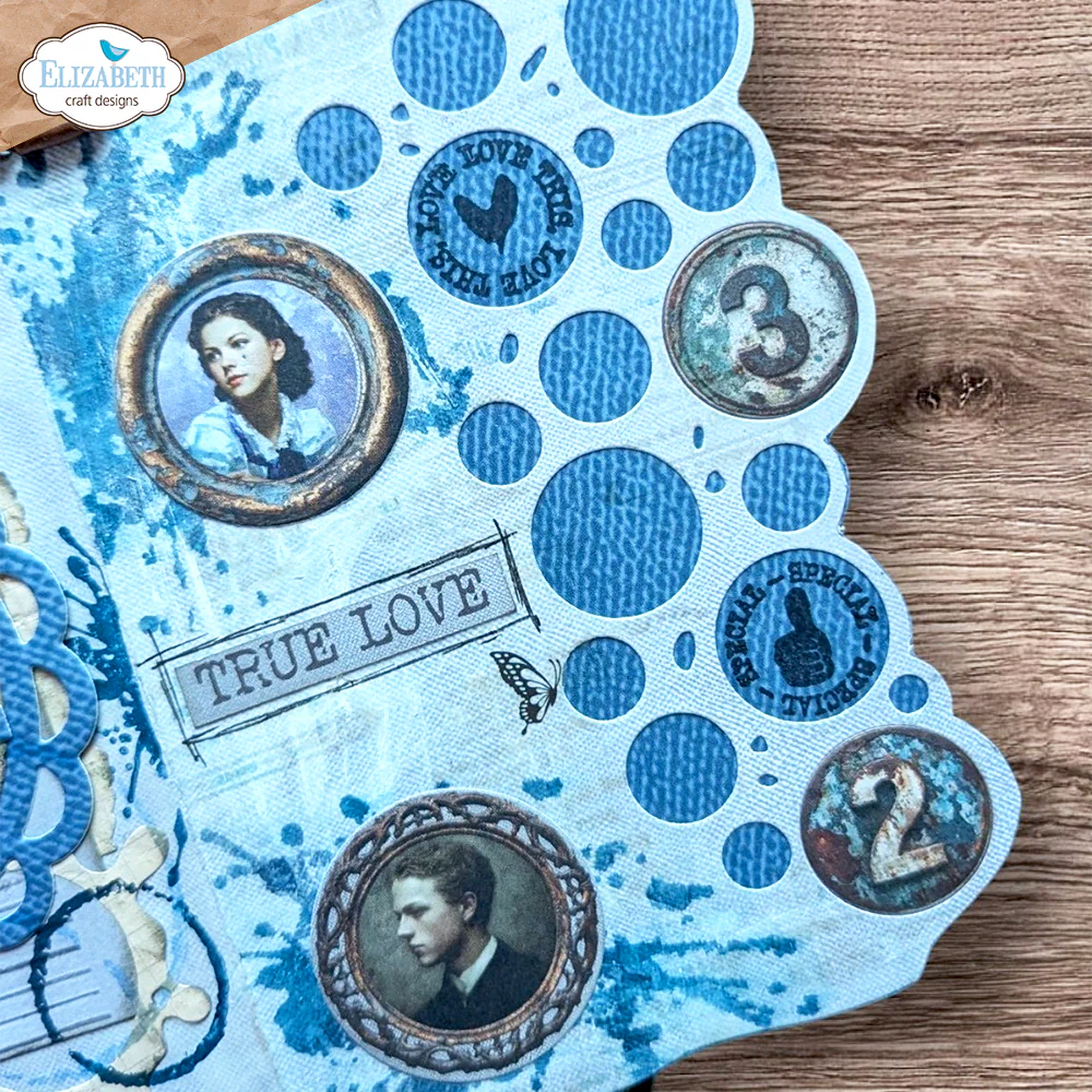 Elizabeth Craft Designs Beautifully Worn Die All Around Circles by Devid Roodenburg - Image 2