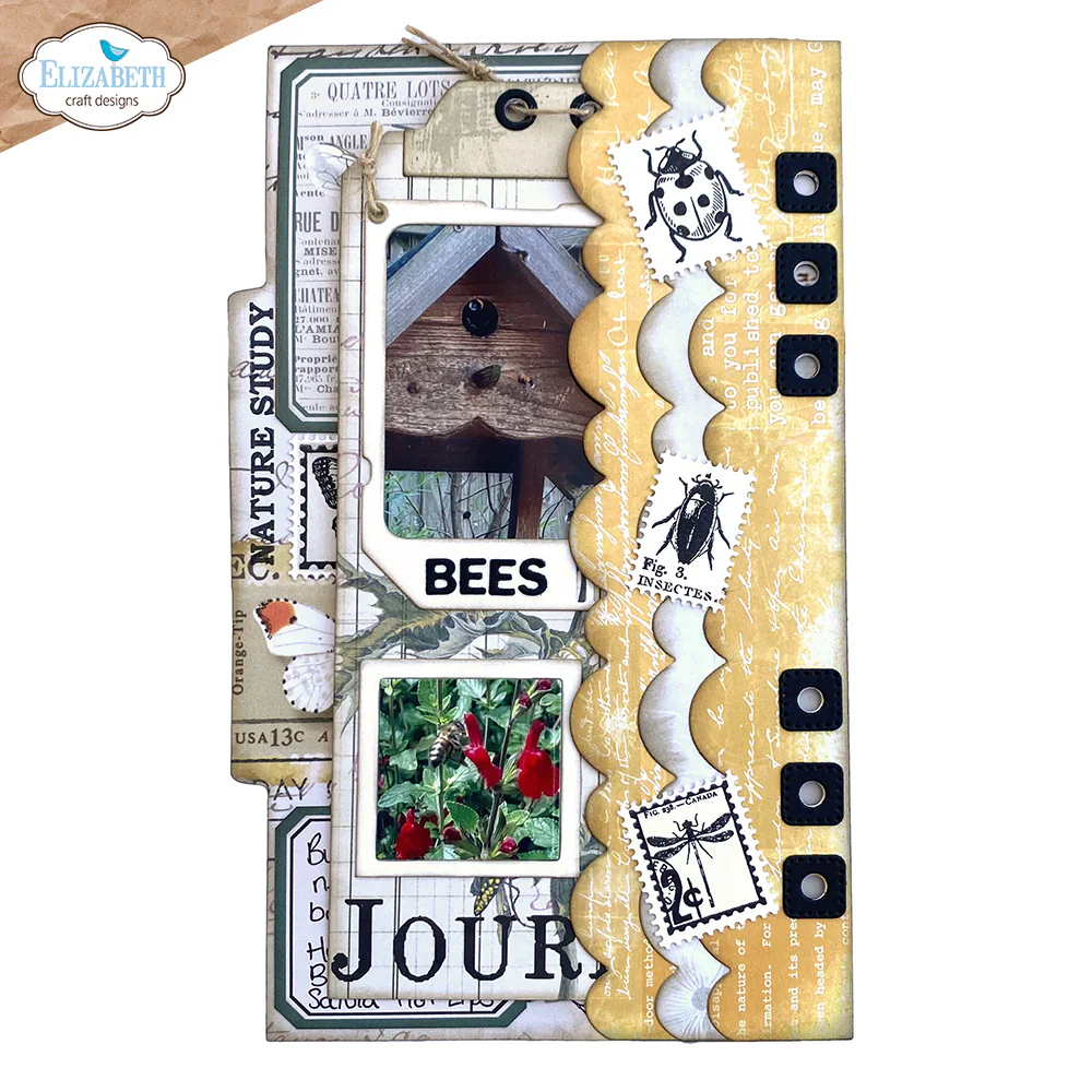 Elizabeth Craft Designs Bonanical Blend - Die Page with Large Tab 2 - Image 3