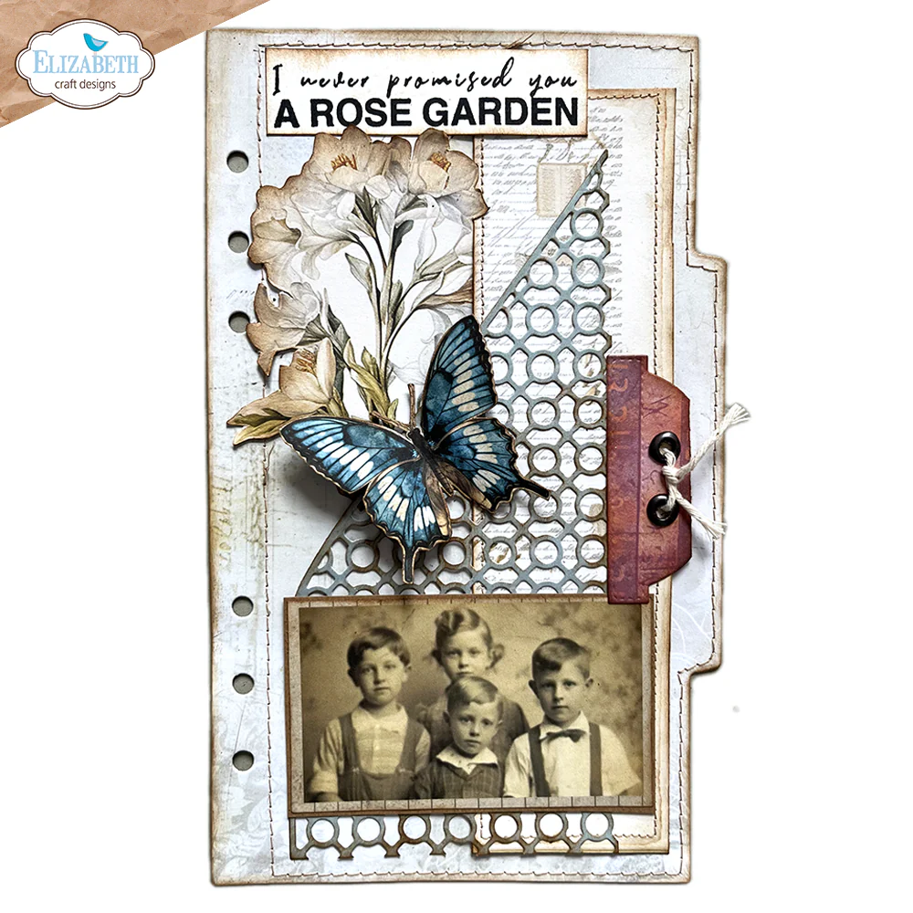 Elizabeth Craft Designs Botanical Blend - Stamps Wildflower - Image 3