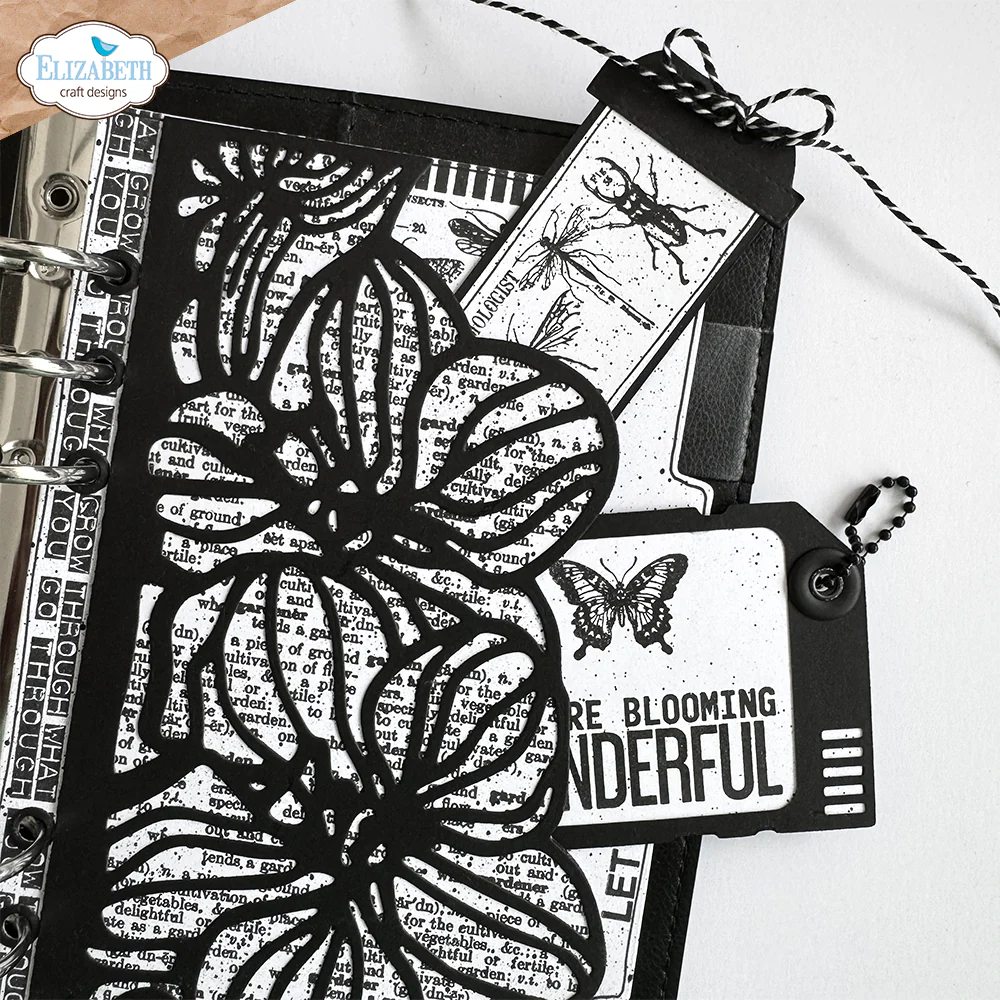 Elizabeth Craft Designs Botanical Blend - Stamps Wildflower - Image 4
