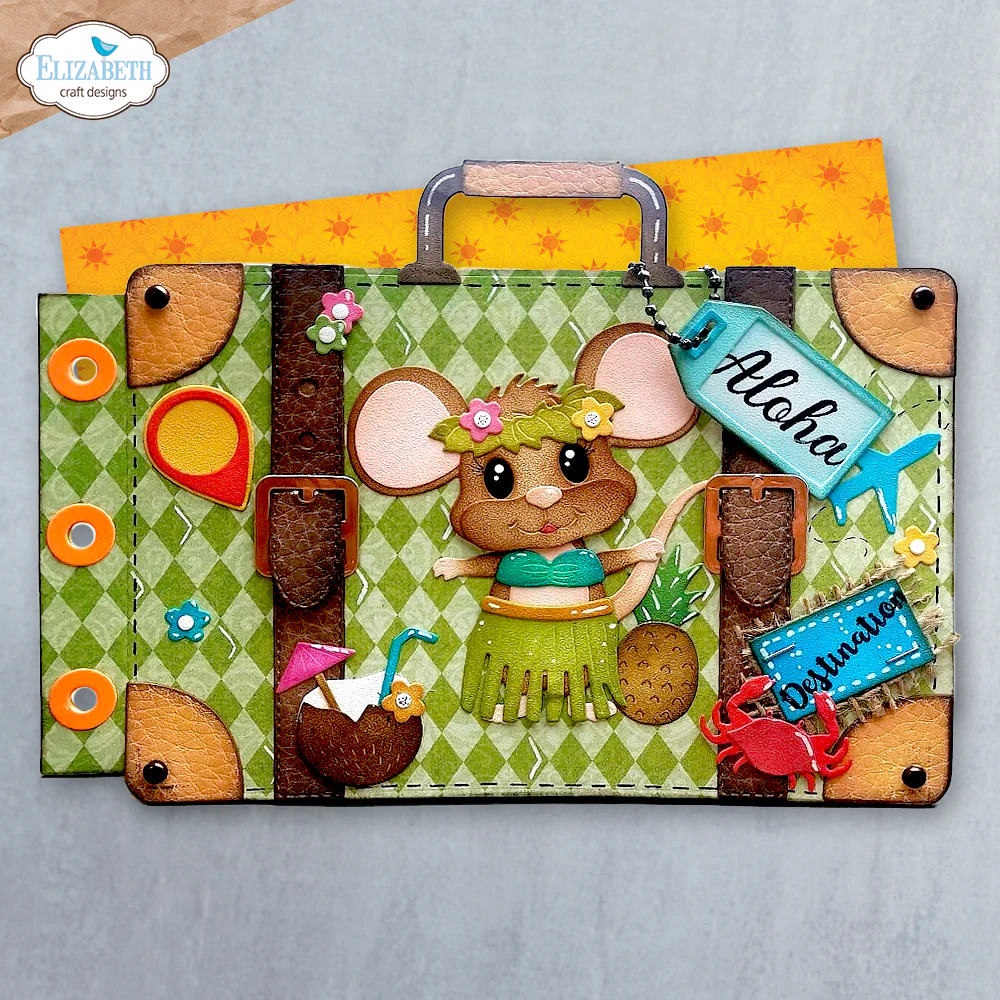 Elizabeth Craft Designs Destination Fun Die Aloha Accessories by Cute & Whimsical - Image 2