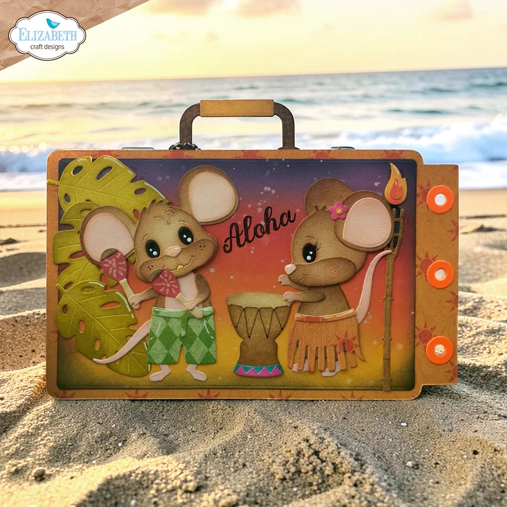 Elizabeth Craft Designs Destination Fun Die Aloha Accessories by Cute & Whimsical - Image 5