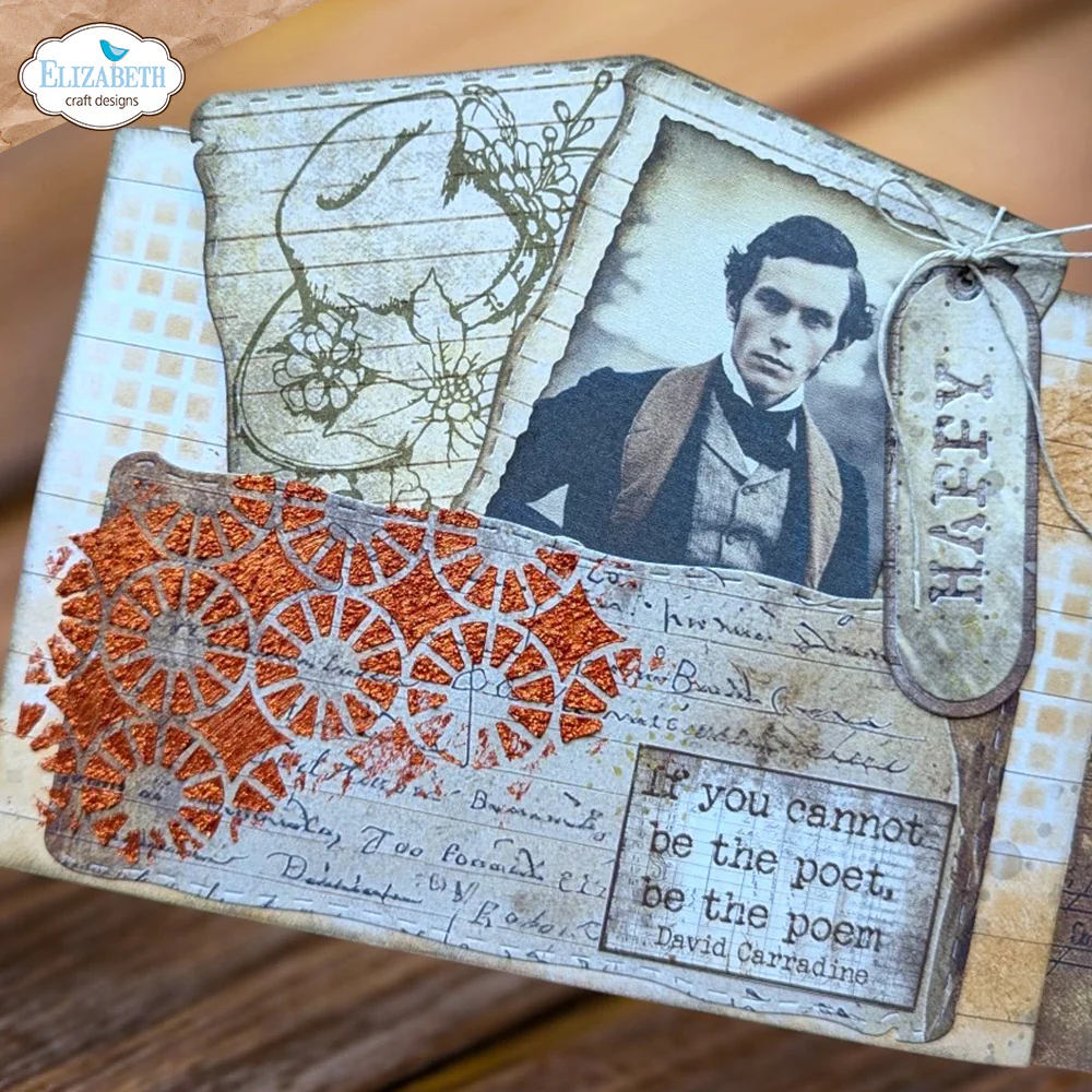 Elizabeth Craft Designs Golden Season - Die Build a Journal - Image 5