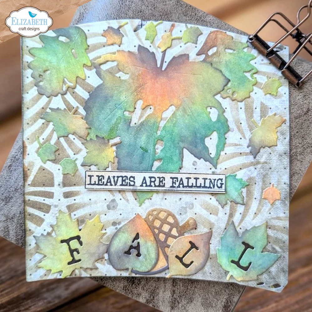 Elizabeth Craft Designs Golden Season - Die Fall Leaves - Image 2
