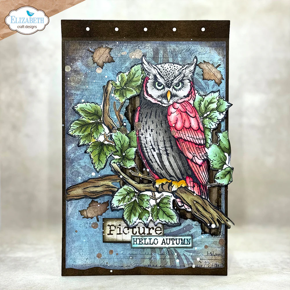 Elizabeth Craft Designs Golden Season - Golden Season Stamp and Die Set - Image 3