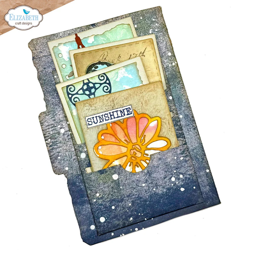 Elizabeth Craft Designs In the Garden Die Floral Slots File Folder - Image 3