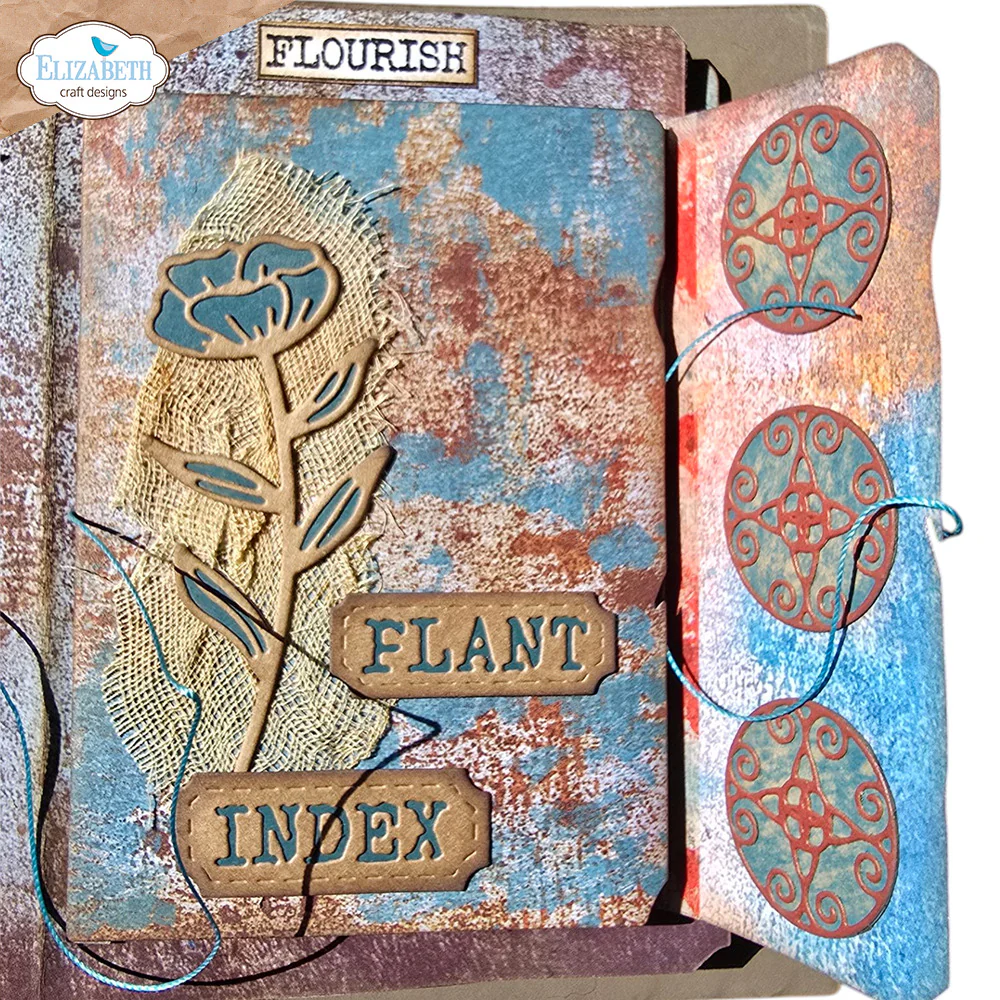 Elizabeth Craft Designs In the Garden Die Plant Index Folder - Image 4