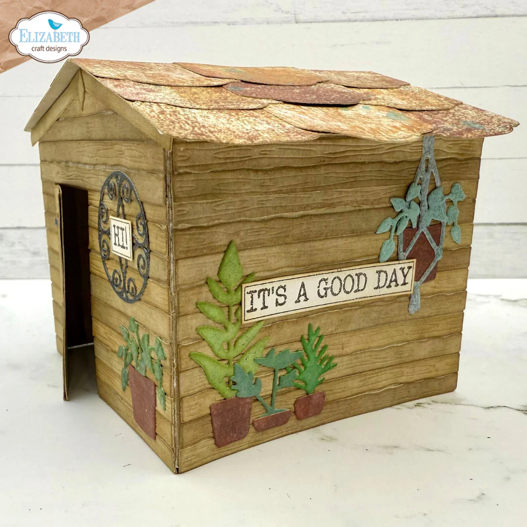 Elizabeth Craft Designs In the Garden Die Shed - Image 2