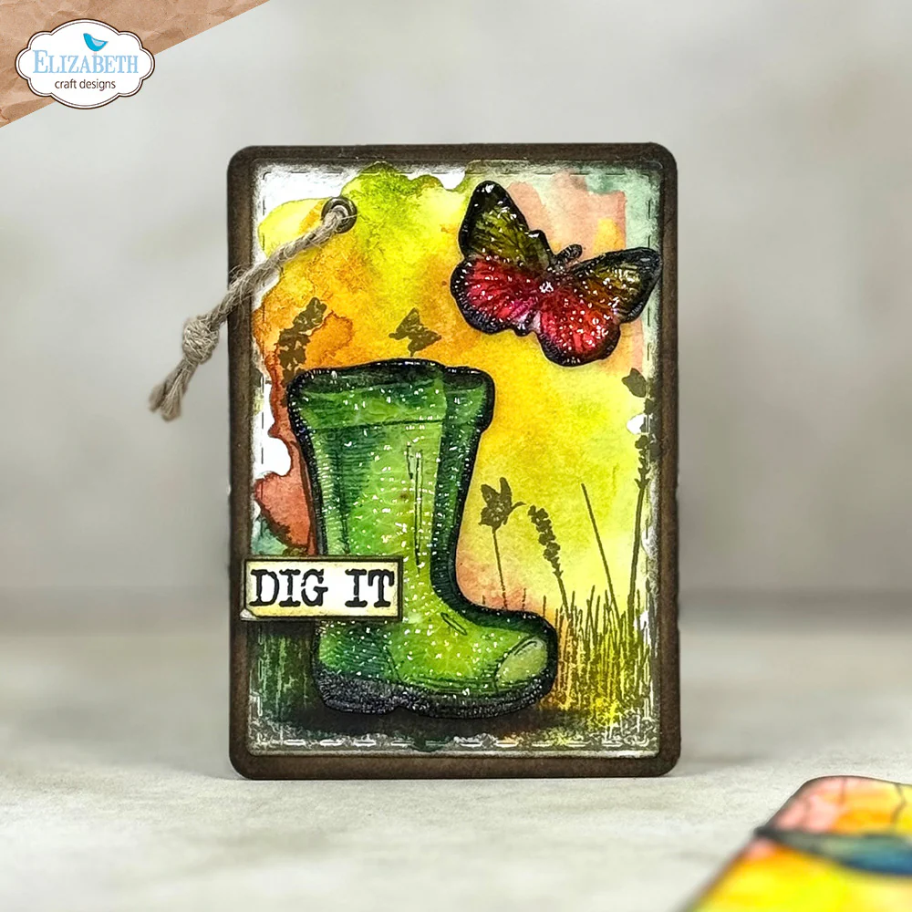 Elizabeth Craft Designs In the Garden Stamp and Die Set Garden of Love - Image 4