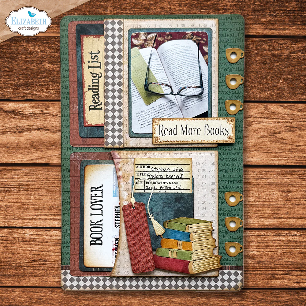 Elizabeth Craft Designs Rest & Relaxation Die Library Pockets & Accessories by Everyday Memories - Image 4